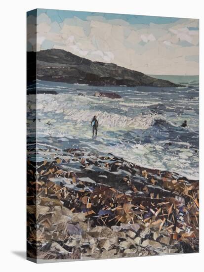 Body Boarders - Wembury-Kirstie Adamson-Premier Image Canvas