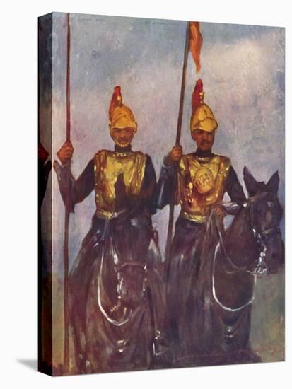 'Bodyguard of His Highness Dogra Sowar Kashmir', 1903-Mortimer L Menpes-Premier Image Canvas