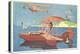 Boeing Model 204 Flying Boat-null-Stretched Canvas