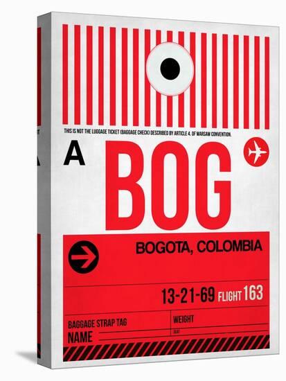 BOG Bogota Luggage Tag I-NaxArt-Stretched Canvas