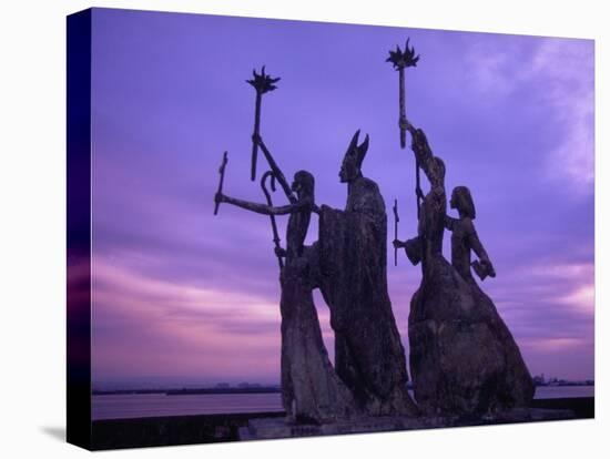 Bogativa Statue, San Juan, Puerto Rico-Greg Johnston-Premier Image Canvas