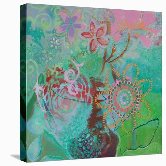 Bohemian Blooms-Jeanne Wassenaar-Stretched Canvas