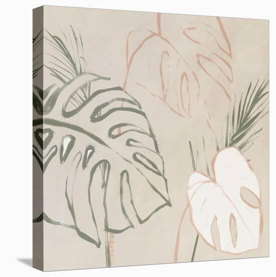 Boho Palms II-Aria K-Stretched Canvas