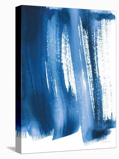 Bold Blue I Crop-Mercedes Lopez Charro-Stretched Canvas