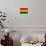 Bolivia Flag Design with Wood Patterning - Flags of the World Series-Philippe Hugonnard-Stretched Canvas displayed on a wall