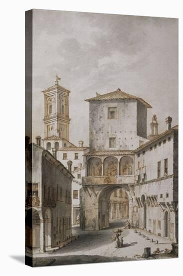 Bologna, Voltone, known as Mezzavacca, One of Gates of City, 1797-null-Premier Image Canvas