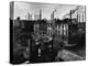 Bomb Damaged Buildings in the Shadow of the Thyssen Steel Mill-Ralph Crane-Premier Image Canvas