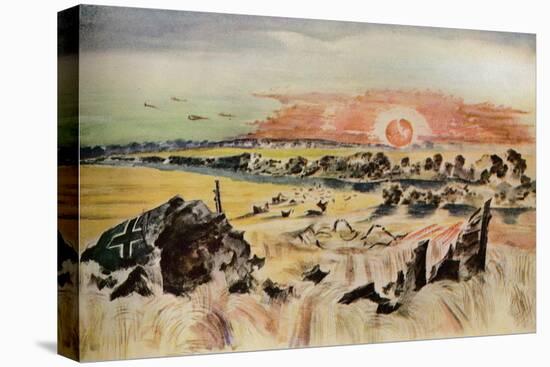 'Bomber in the Corn', 1940-Paul Nash-Premier Image Canvas