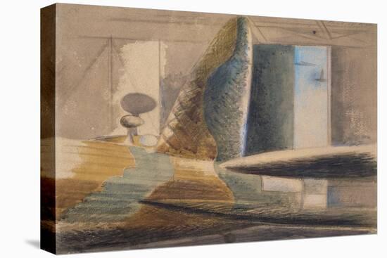 Bomber Lair, Egg and Finn, 1940 (W/C & Pencil on Paper)-Paul Nash-Premier Image Canvas