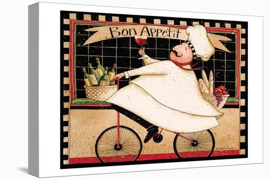 Bon Appetit-Dan Dipaolo-Stretched Canvas