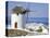 Bonis Windmill at the Folklore Museum in Mykonos Town, Island of Mykonos, Cyclades, Greek Islands, -Richard Cummins-Premier Image Canvas