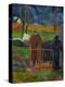 Bonjour, Monsieur Gauguin, Self-Portrait, Hommage a Courbet-Paul Gauguin-Premier Image Canvas