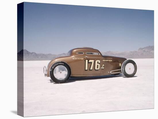 Bonneville Hot Rod Meet at the Bonneville Salt Flats in Utah-J^ R^ Eyerman-Premier Image Canvas