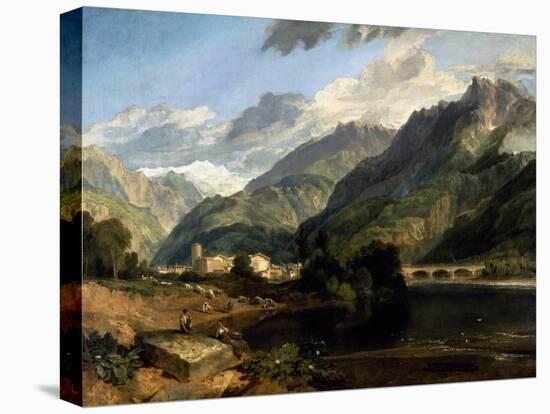 Bonneville, Savoy, 1803 (Oil on Canvas)-Joseph Mallord William Turner-Premier Image Canvas