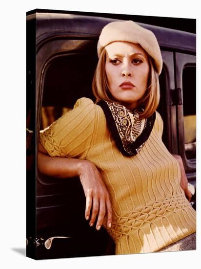 Bonnie and Clyde, Faye Dunaway, 1967-null-Stretched Canvas