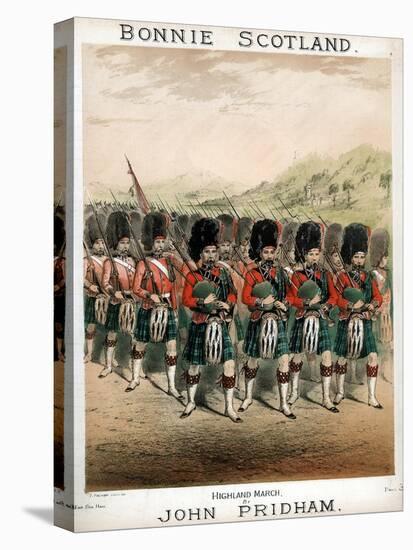 Bonnie Scotland, Sheet Music Cover, C1860-T Packer-Premier Image Canvas