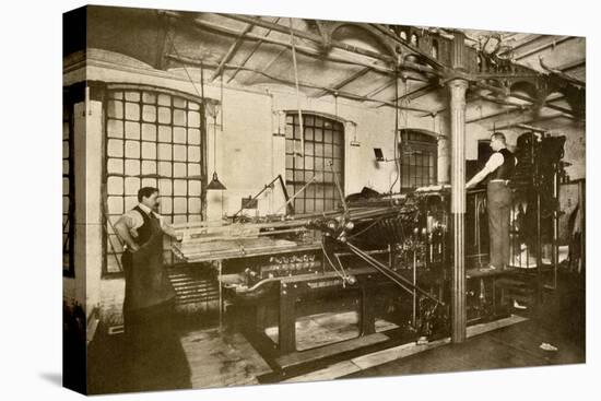 Book and Magazine Printing Press at Harper and Bros., New York City-null-Premier Image Canvas