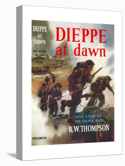 Book Cover for 'Dieppe at Dawn - the story of the Dieppe raid', 1956-Laurence Fish-Premier Image Canvas