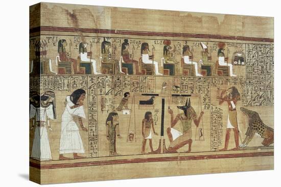 Book of the Dead or Papyrus of Ani-null-Stretched Canvas