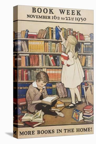 Book Week Poster-Jesse Willcox Smith-Premier Image Canvas