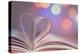 Book with Pages Folded into a Heart Shape-egal-Premier Image Canvas