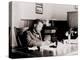 Booker T. Washington, Writing at His Desk-null-Stretched Canvas