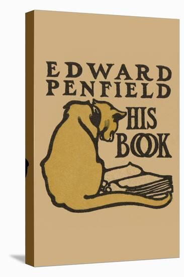 Bookplate of Artist Edward Penfield-Edward Penfield-Stretched Canvas