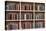 Books on a Wooden Shelfs.-donatas1205-Premier Image Canvas