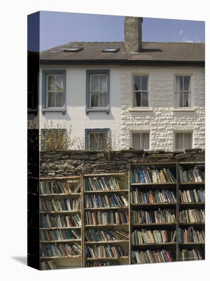Bookstalls, Hay on Wye, Powys, Mid-Wales, Wales, United Kingdom-David Hughes-Premier Image Canvas