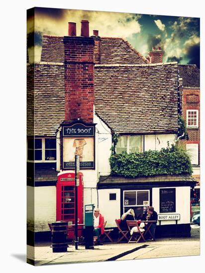 Boot Alley Sign - St Albans - The Boot Inn - London - UK - England - United Kingdom - Europe-Philippe Hugonnard-Premier Image Canvas