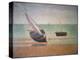 Boote Bei Ebbe Am Strand Von Grandcamp, 1885-Georges Seurat-Premier Image Canvas