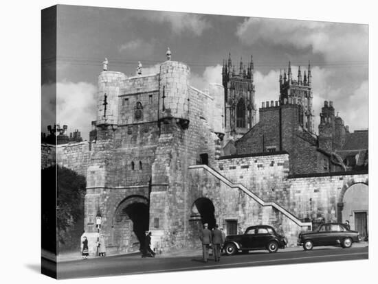 Bootham Bar, the Old West Gate to the City of York, Yorkshire, England-null-Premier Image Canvas