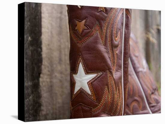 Boots with Star-Sisa Jasper-Stretched Canvas
