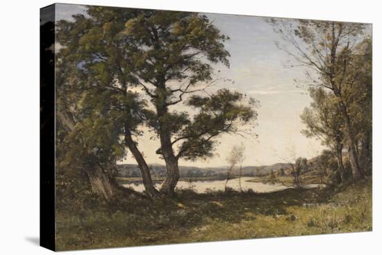 Bord De Loing, 1891 (Oil on Canvas)-Henri-Joseph Harpignies-Premier Image Canvas