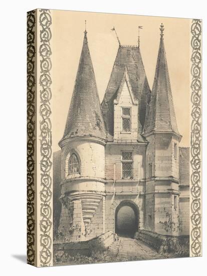 Bordeaux Chateau II-Louis Fermin Cassas-Stretched Canvas