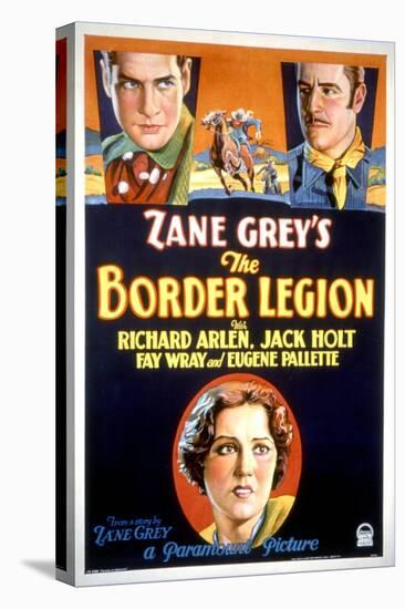 Border Legion, Richard Arlen, Jack Holt, Fay Wray, 1930-null-Stretched Canvas