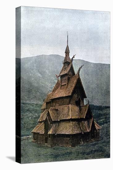 Borgund Stave Church, Sogn Og Fjordane, Norway, C1890-L Boulanger-Premier Image Canvas