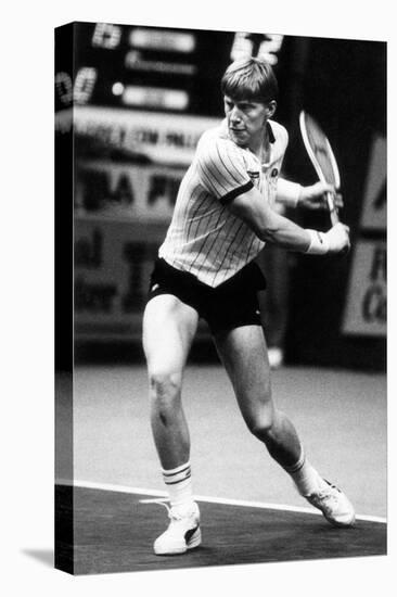 Boris Becker in Action on the Court-null-Premier Image Canvas