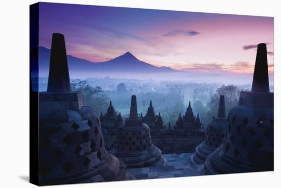Borobudur Temple, Yogyakarta, Java, Indonesia.-pigprox-Premier Image Canvas