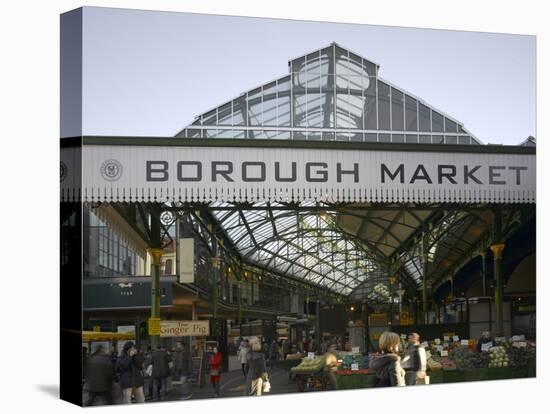 Borough Market, London. Entrance and Sign-Richard Bryant-Premier Image Canvas