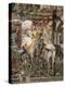 Borso D'Este Departing for Hunt, Scene from Month of March, Ca 1470-Francesco del Cossa-Premier Image Canvas