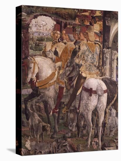 Borso D'Este Departing for Hunt, Scene from Month of March-Francesco del Cossa-Premier Image Canvas