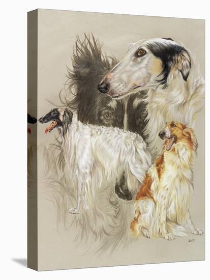 Borzoi-Barbara Keith-Premier Image Canvas