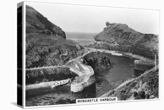 Boscastle Harbour, Cornwall, 1937-null-Premier Image Canvas