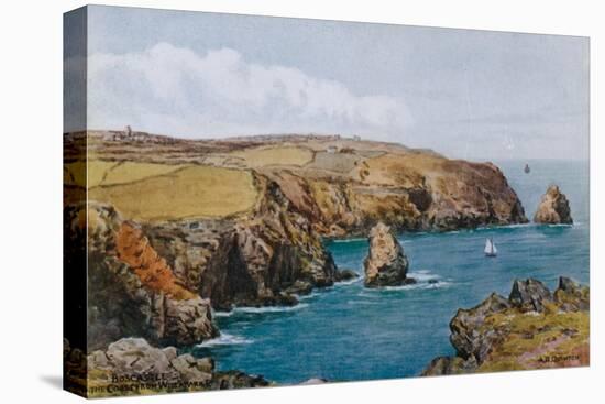 Boscastle, the Coast from Willapark P-Alfred Robert Quinton-Premier Image Canvas