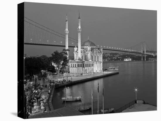 Bosphoros River Bridge and Ortakoy Camii Mosque, Ortakoy District, Istanbul, Turkey-Gavin Hellier-Premier Image Canvas