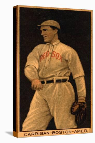 Boston, MA, Boston Red Sox, Heinie Wagner, Baseball Card, no.2-Lantern Press-Stretched Canvas