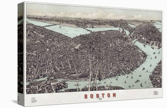 Boston, Massachusetts, 1899-null-Stretched Canvas