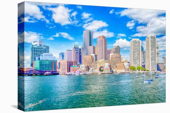 Boston Skyline-marcorubino-Premier Image Canvas