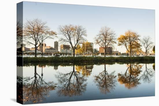 Boston, Storrow Lagoon.-Brians Photos-Premier Image Canvas